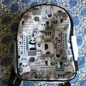 Petite collage preschool backpack